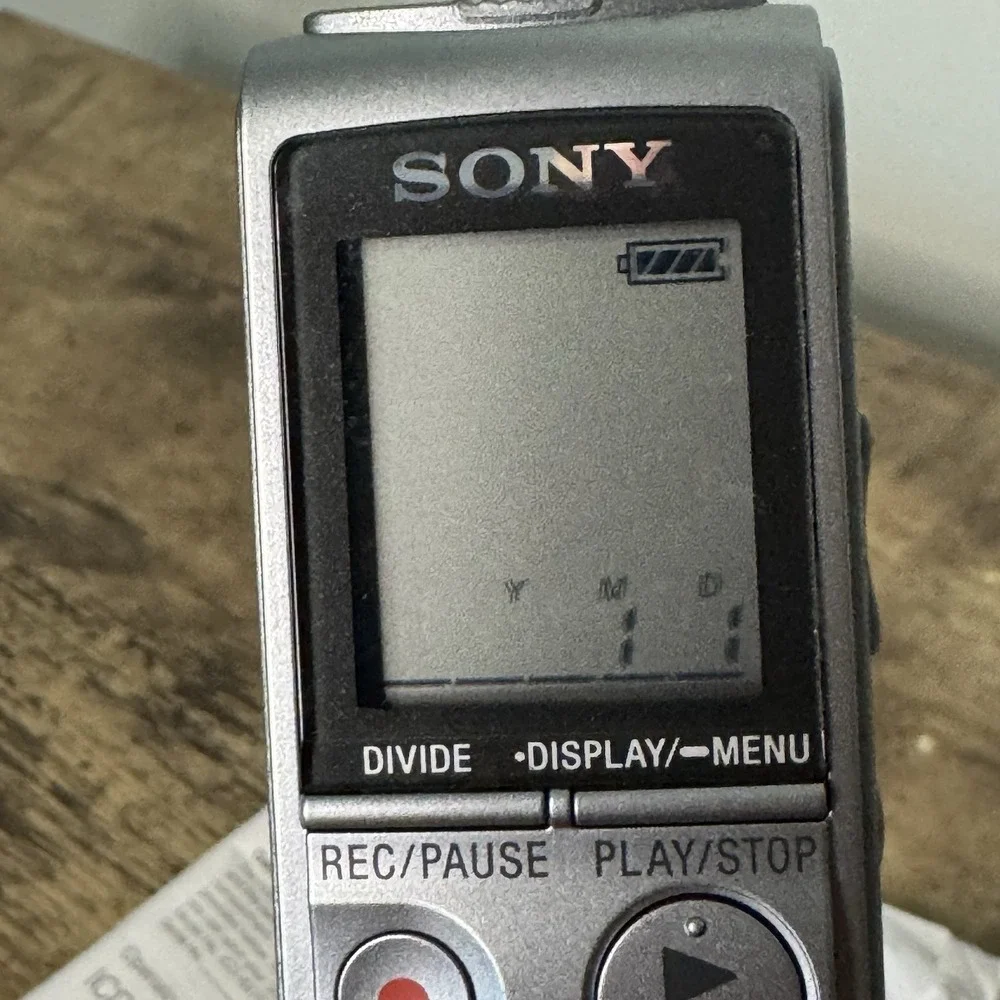 Sony ICD-BX700 Digital Voice Recorder Tested IC Recorder Tested Working